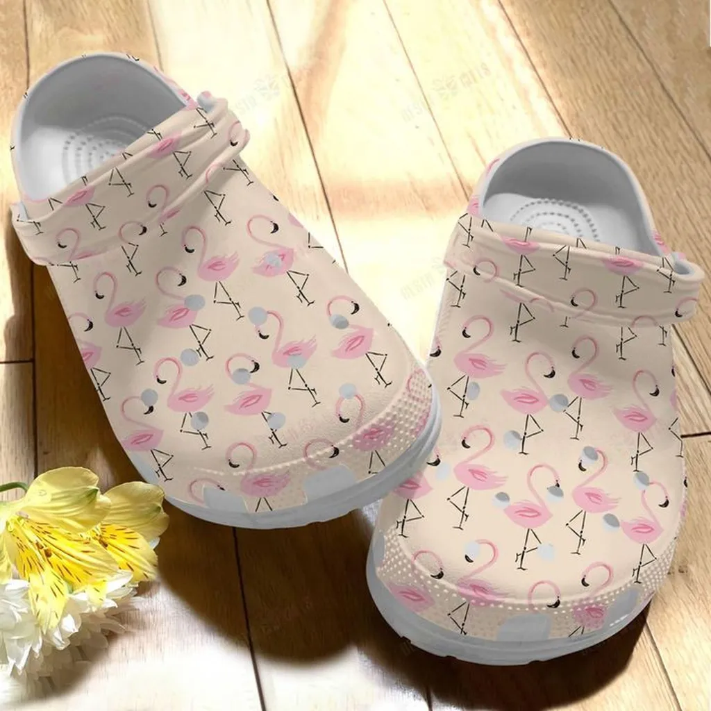 Flamingo Adorable Crocs Classic Clogs