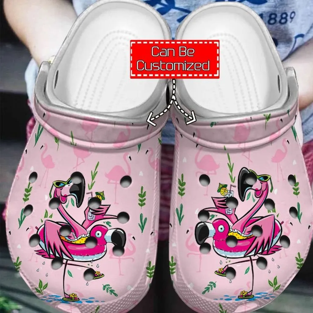 Flamingo Crocs Cute Pink Flamingo Clog