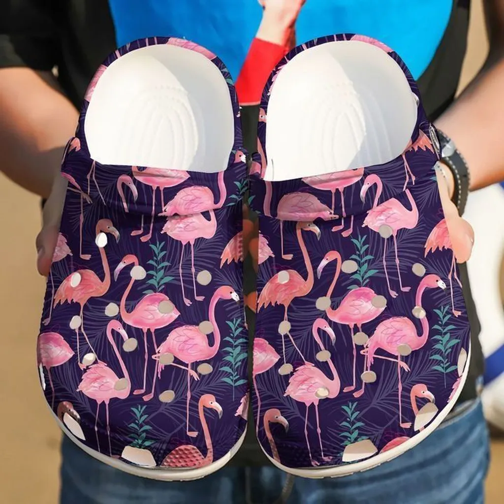 Flamingo Fancy Crocs Clog