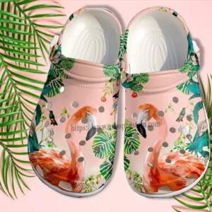 Flamingo Look Tropical Croc