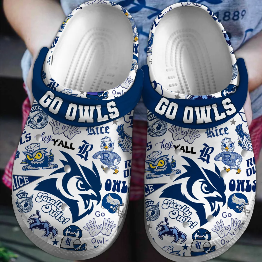 Florida Atlantic Owls NCAA Sport Crocs Clogs