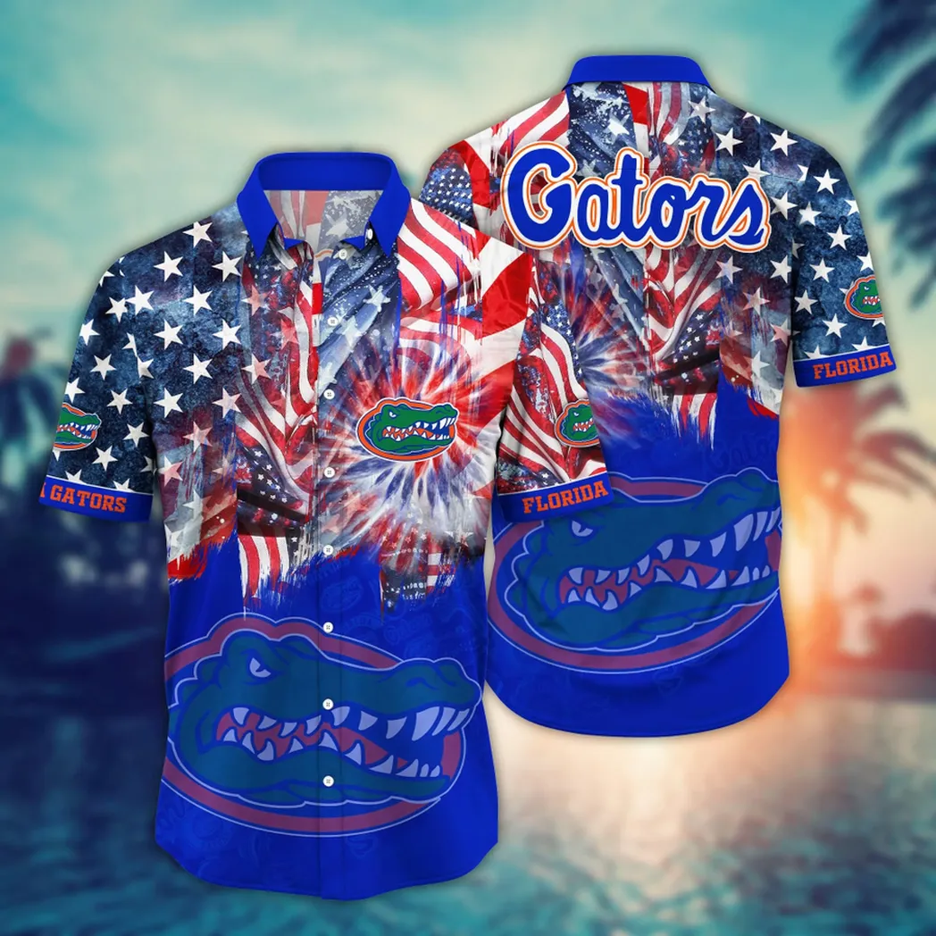 Florida Gators NCAA Flower Aloha Hawaiian Shirt, Summer Football Shirts VPHWA2451154129