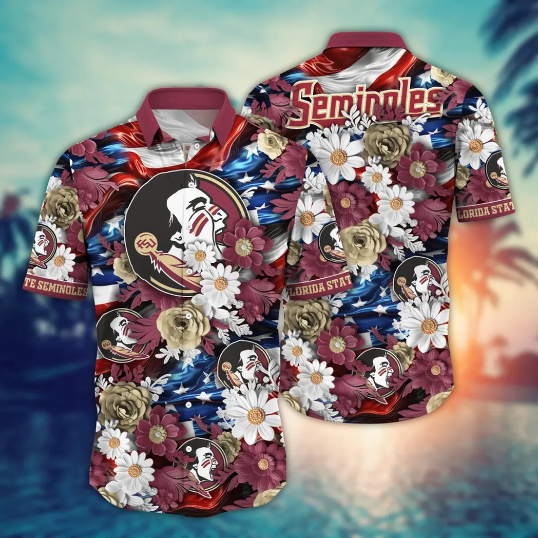 Florida State Seminoles NCAA Aloha Hawaiian Shirt, Summer VPHWA2451153332