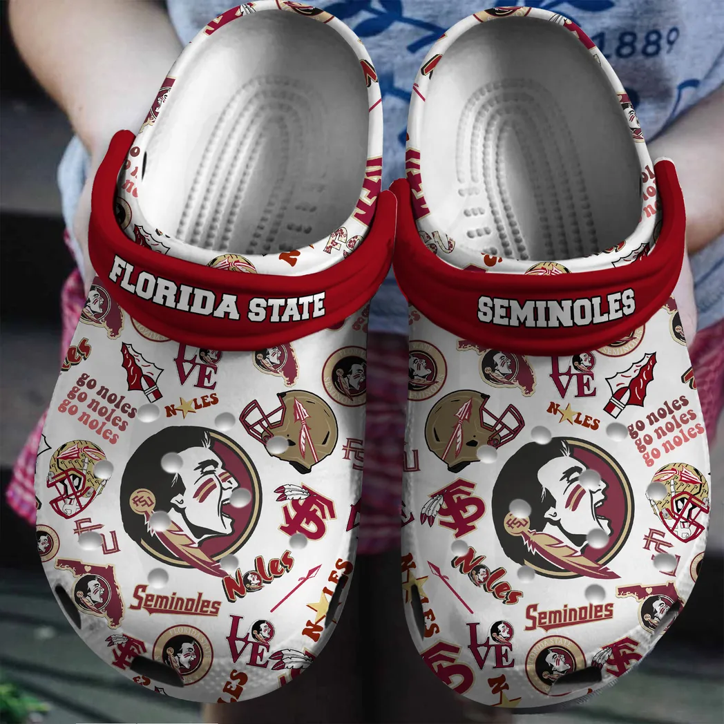 Florida State Seminoles NCAA Sport Crocs Clogs