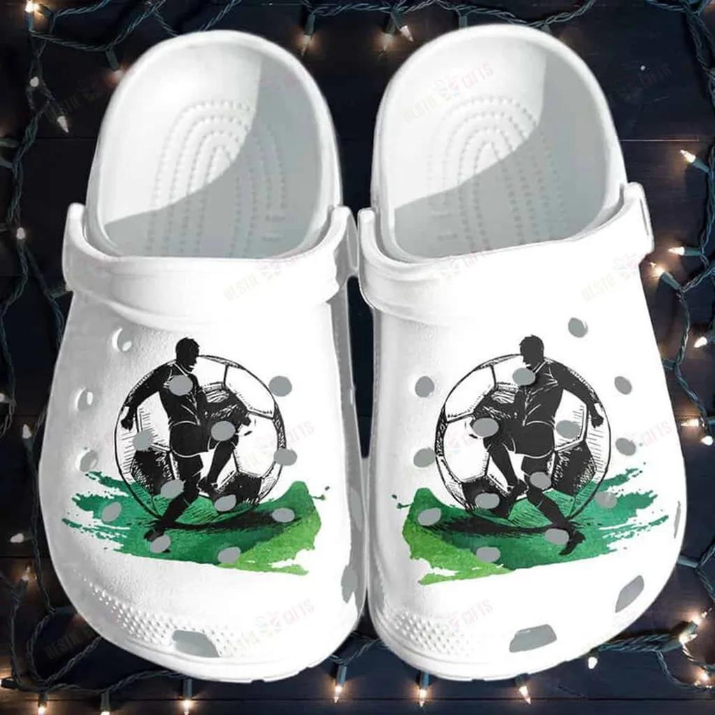 Football Crocs, Personalized Crocs Classic Clogs