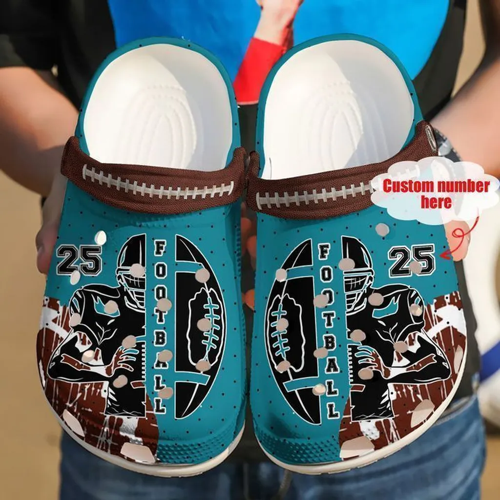 Football Personalized Being A Footballer Crocs Clog