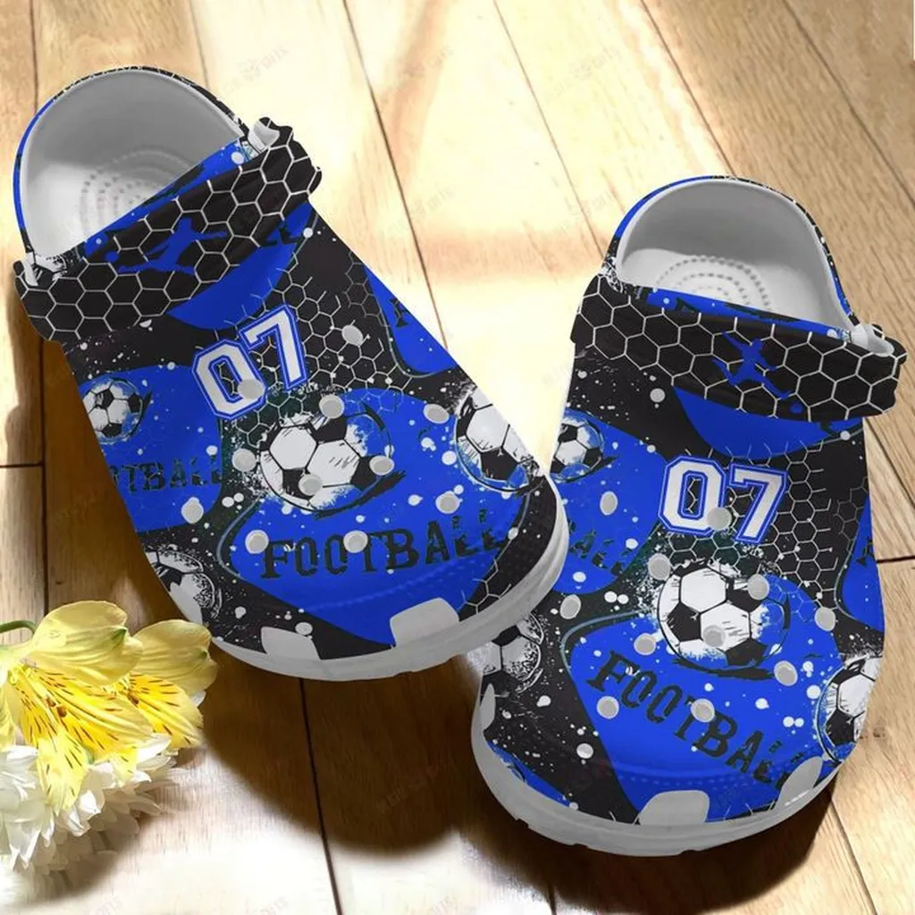 Football Personalized Football Lover Crocs, Personalized Crocs Classic Clogs