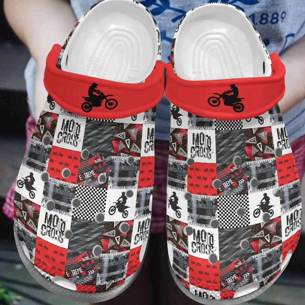 For Motocross Lover Rubber Crocs Clog