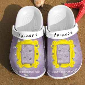 Friends I Be There For You Frame Birthday For Men And Women Gift For Fan Classic Water Rubber Crocs Clog