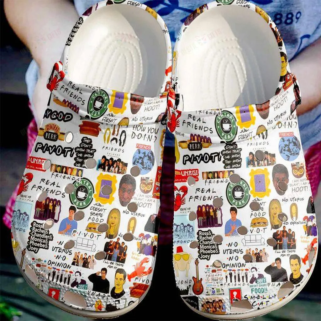 Friends Sticker Friends Forever Crocs Classic Clogs