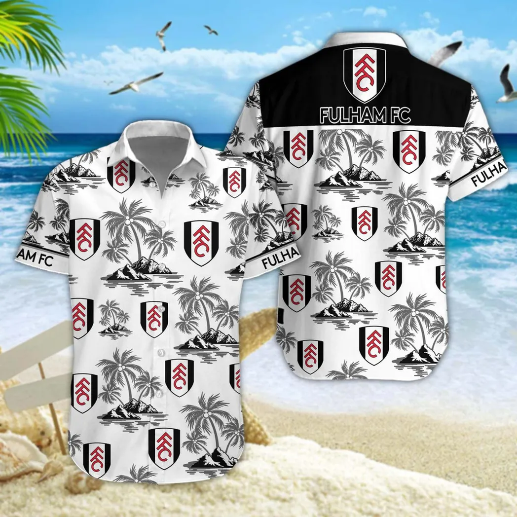 Fulham Hawaiian Shirt Style Classic Oversized Hawaiian