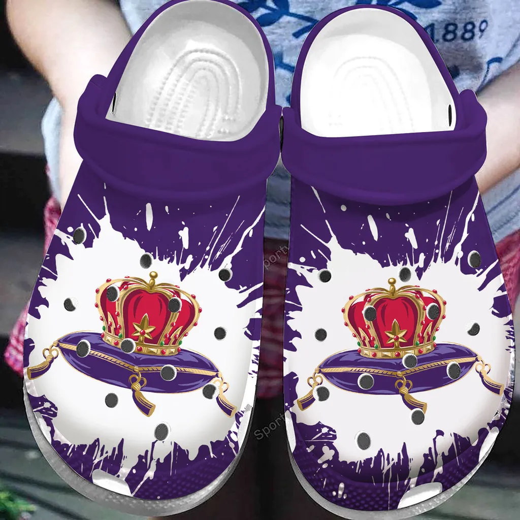 Full Purple Clogsown Royal Clogs