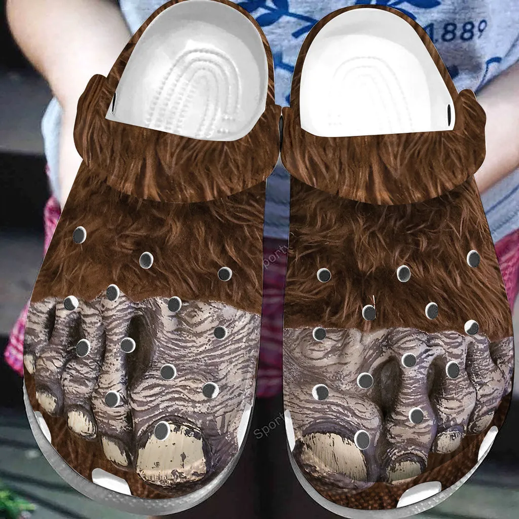 Funny Bigfoot Clogs