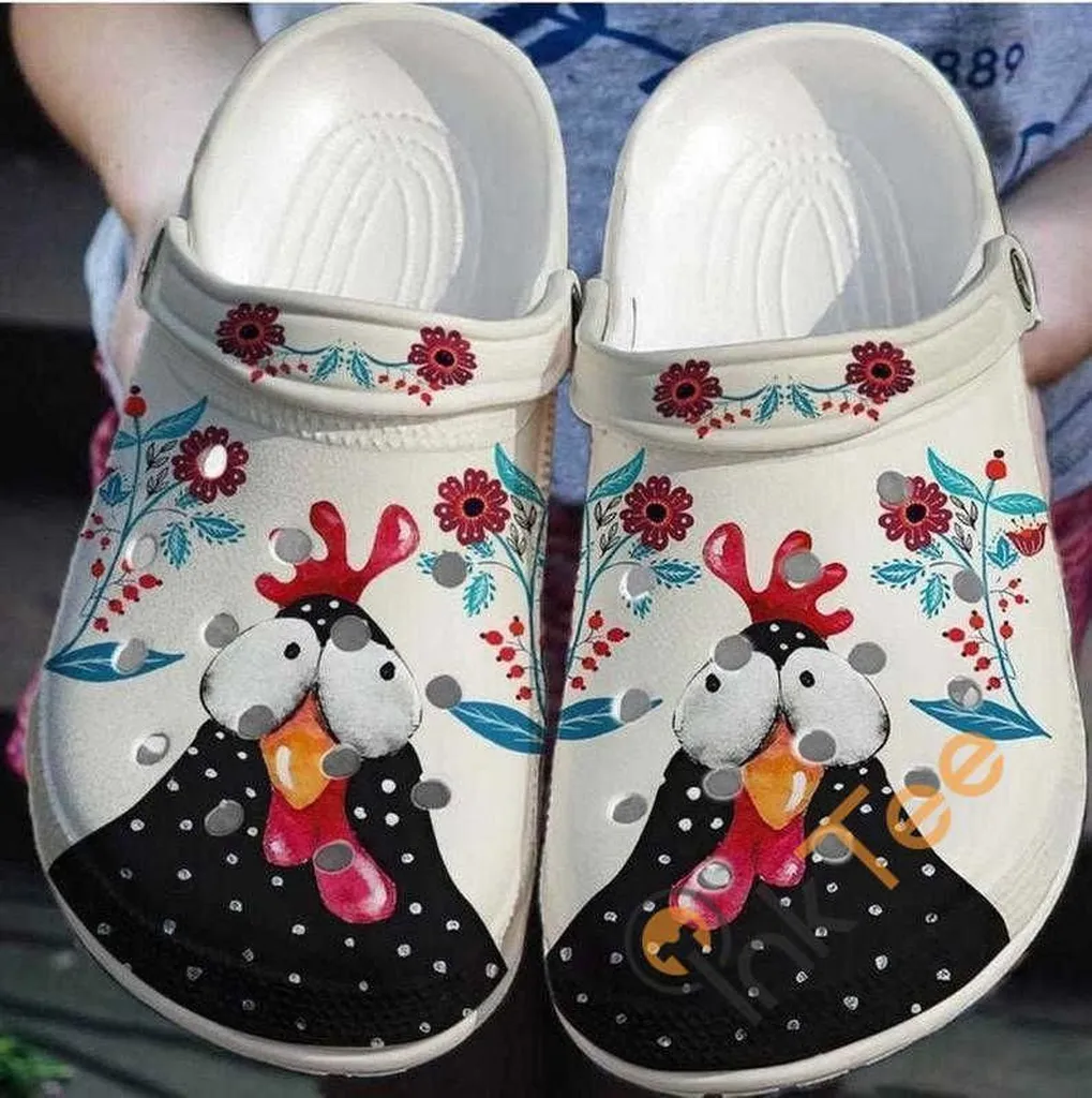 Funny Chicken Crocs Clog