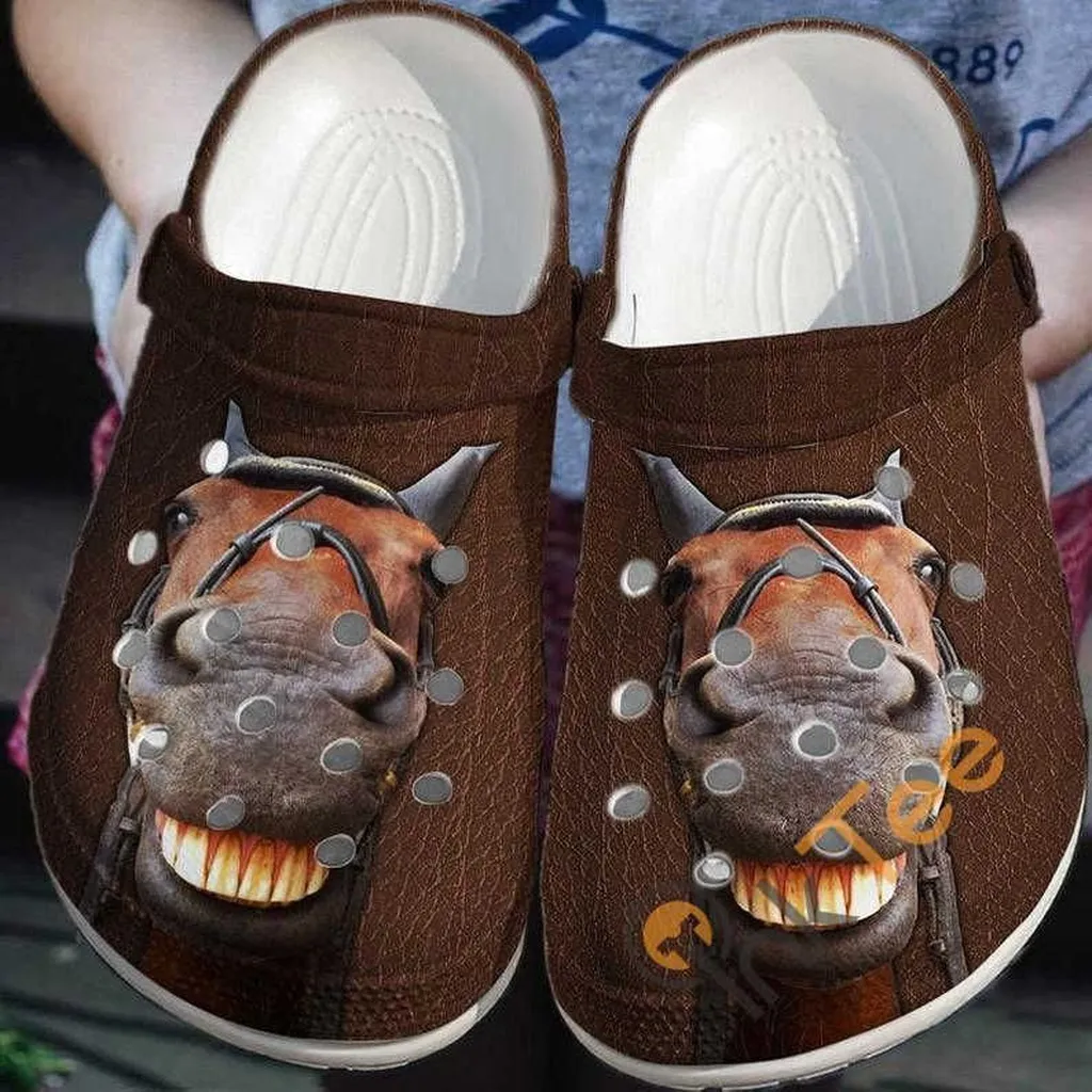 Funny Horse Crocs Clog