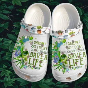 Garden Save A Life Crocs Classic Clogs