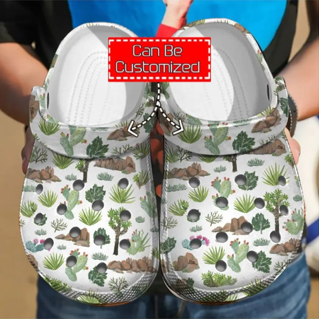 Gardener Crocs - Cactus Art Pattern Clog