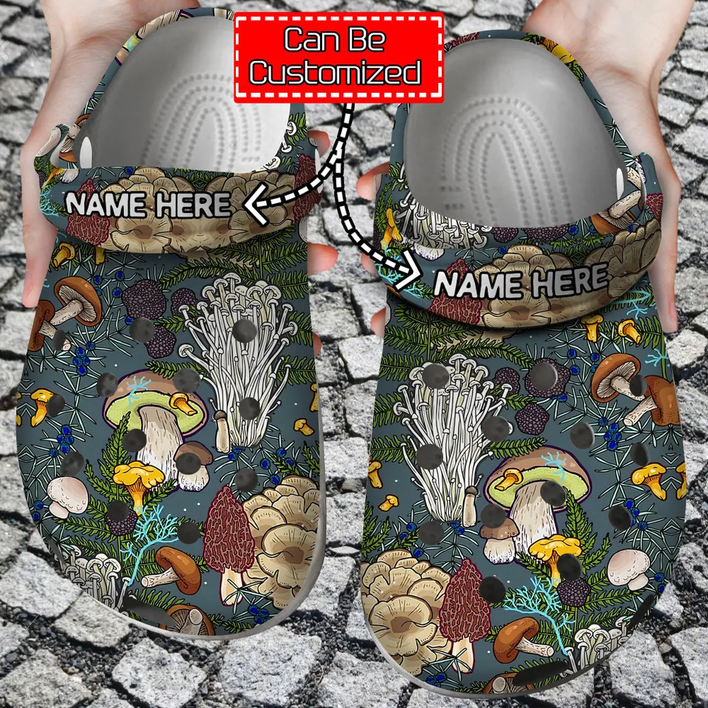 Gardener Crocs - Mushroom Collection Pattern Clog