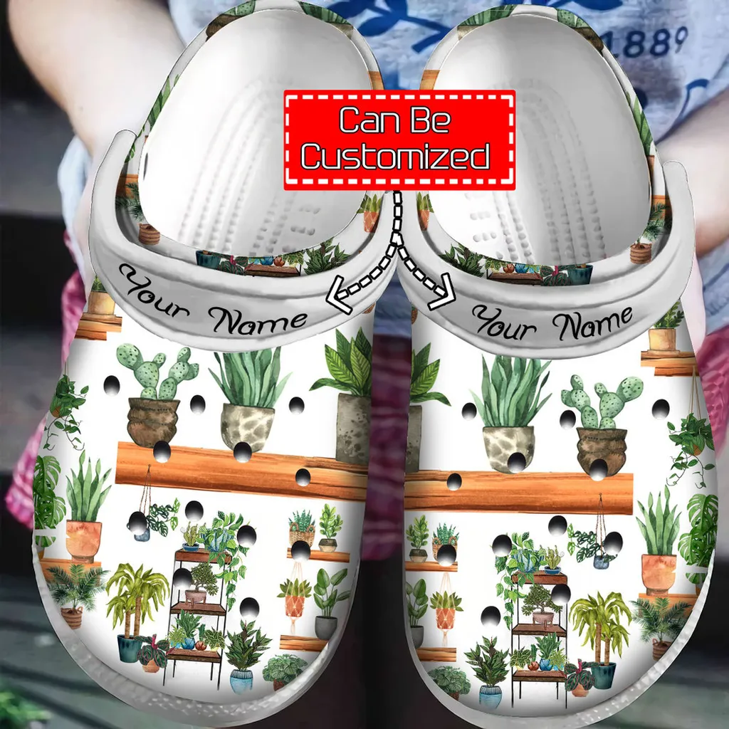 Gardeners Crocs - Crazy Plant Lady Mom Unisex Birthday Gifts Clog