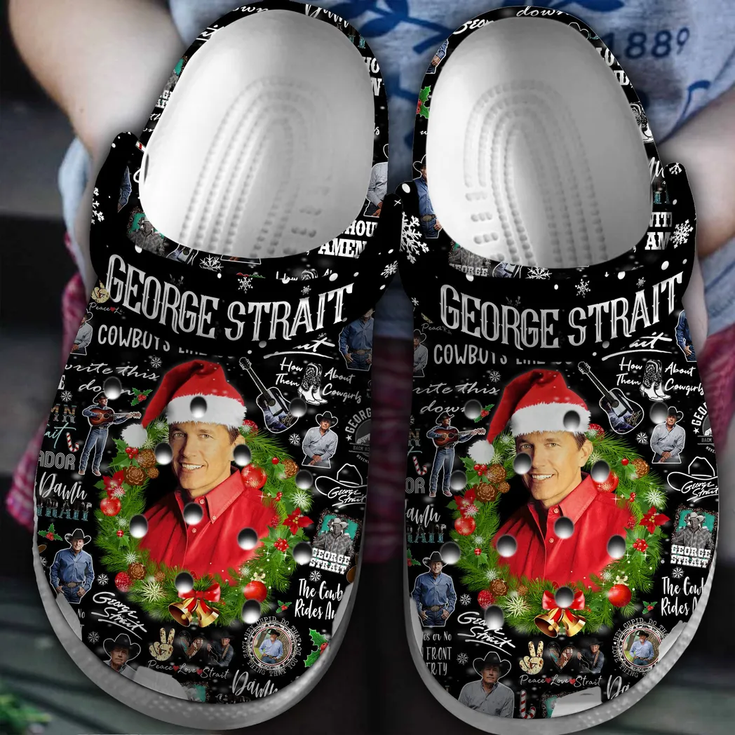 George Strait Music Crocs Clogs