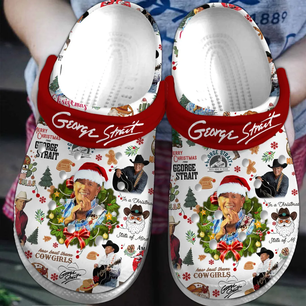 George Strait Music Crocs Clogs