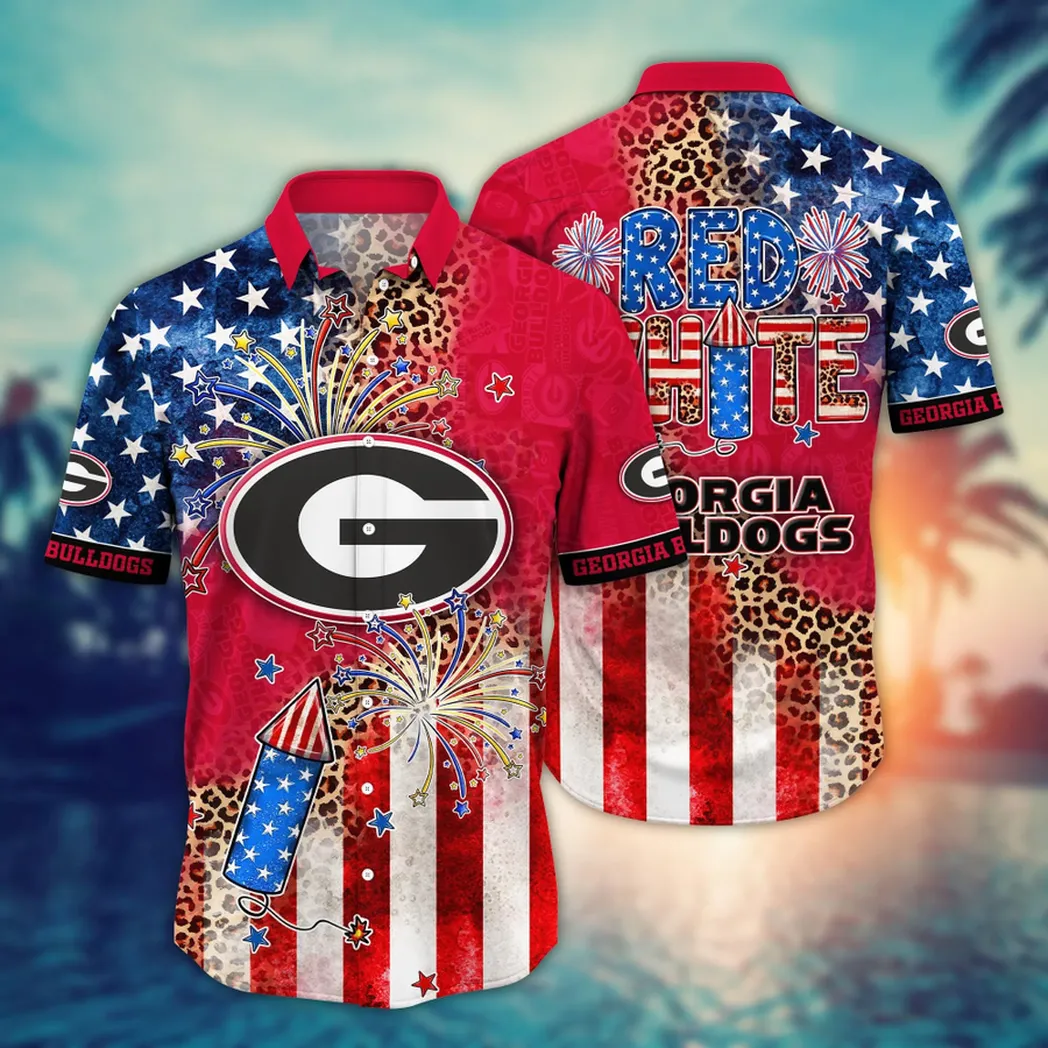 Georgia Bulldogs NCAA Aloha Hawaiian Shirt, Summer VPHWA2451153324