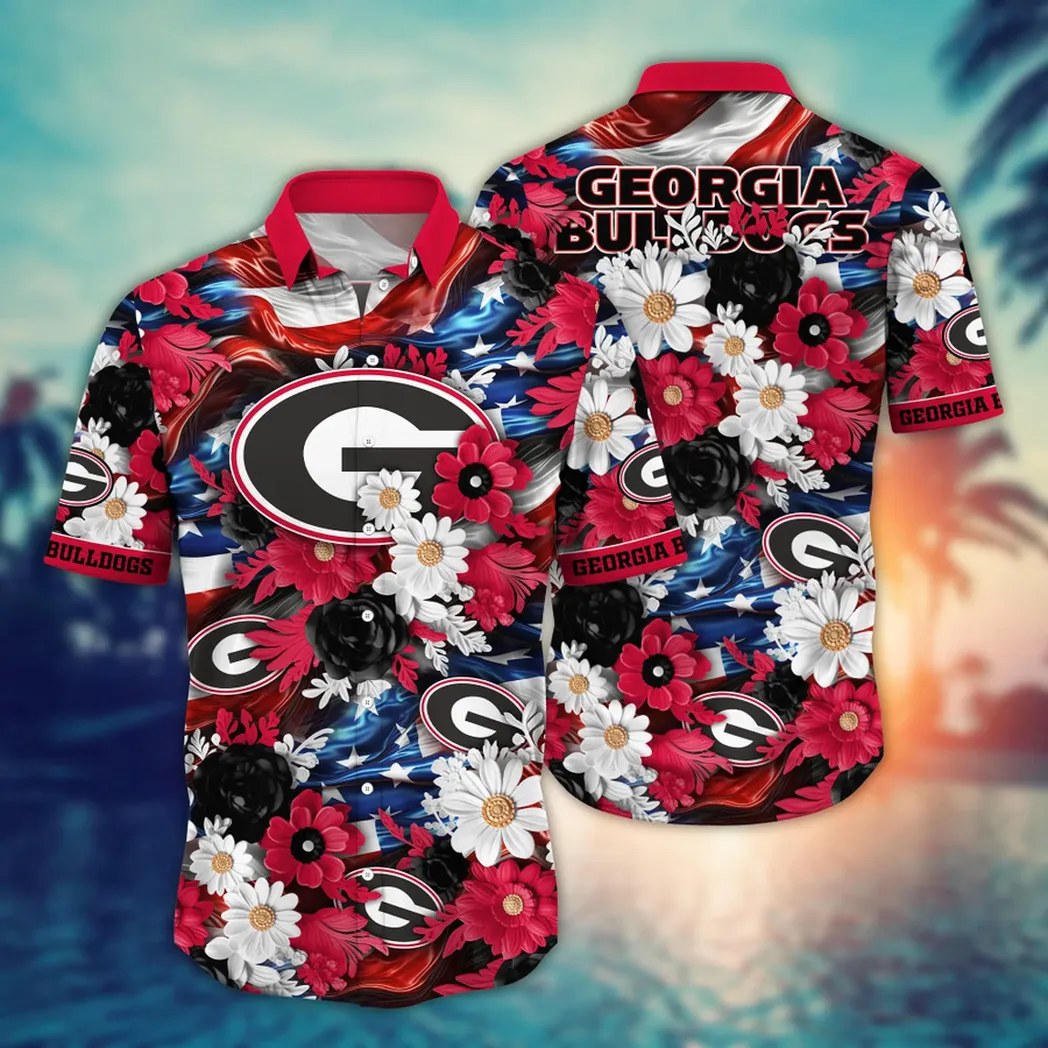 Georgia Bulldogs NCAA Aloha Hawaiian Shirt, Summer VPHWA2451153340