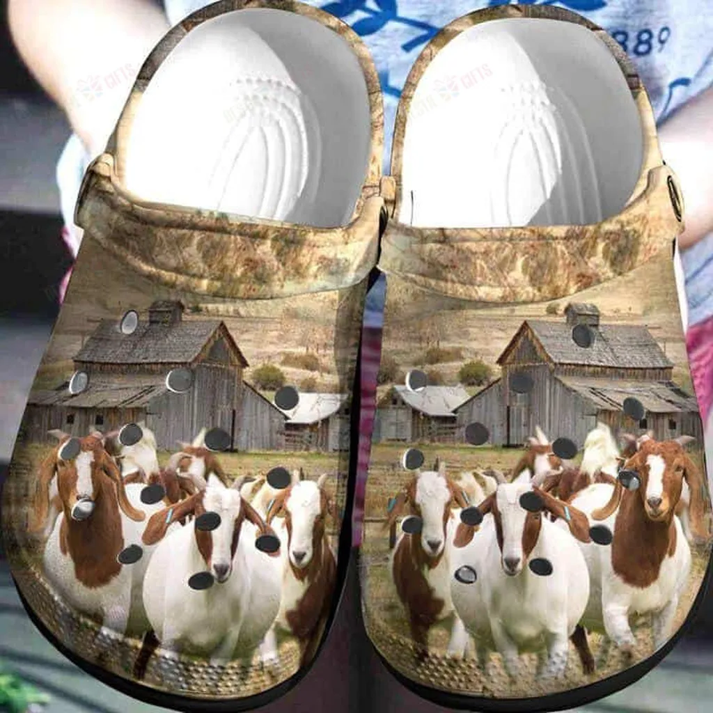 Goats Crocs Classic Clogs