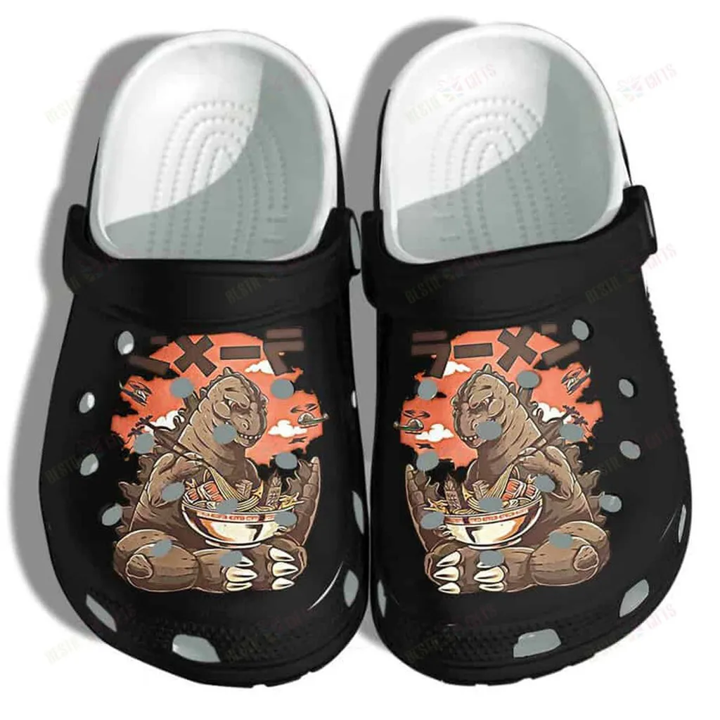 Godzilla Anime Crocs Classic Clogs