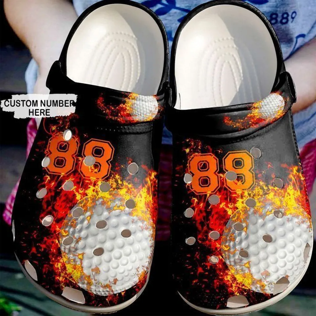 Golf Fire Crocs Clog