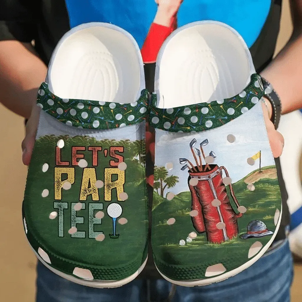 Golf Lets Par-Tee Crocs Clog