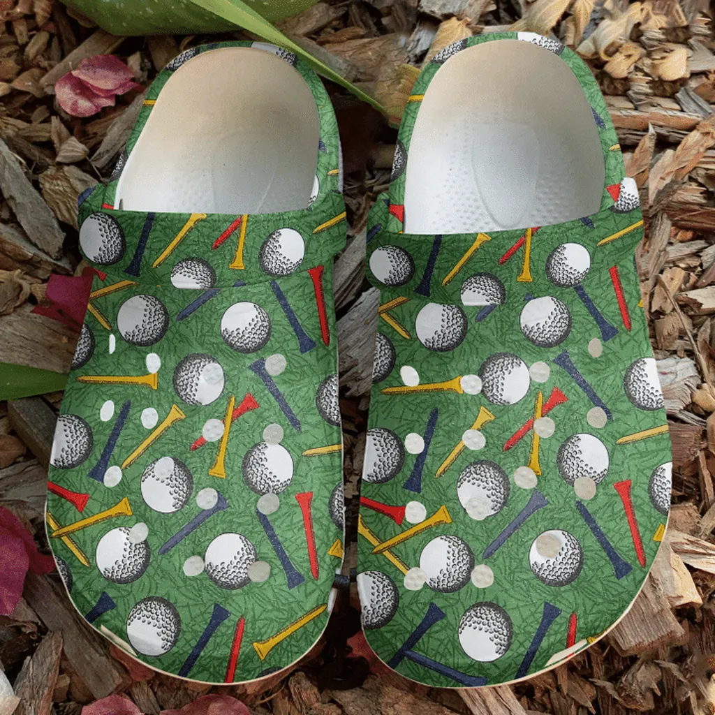 Golf Par-Tee Time Crocs Clog