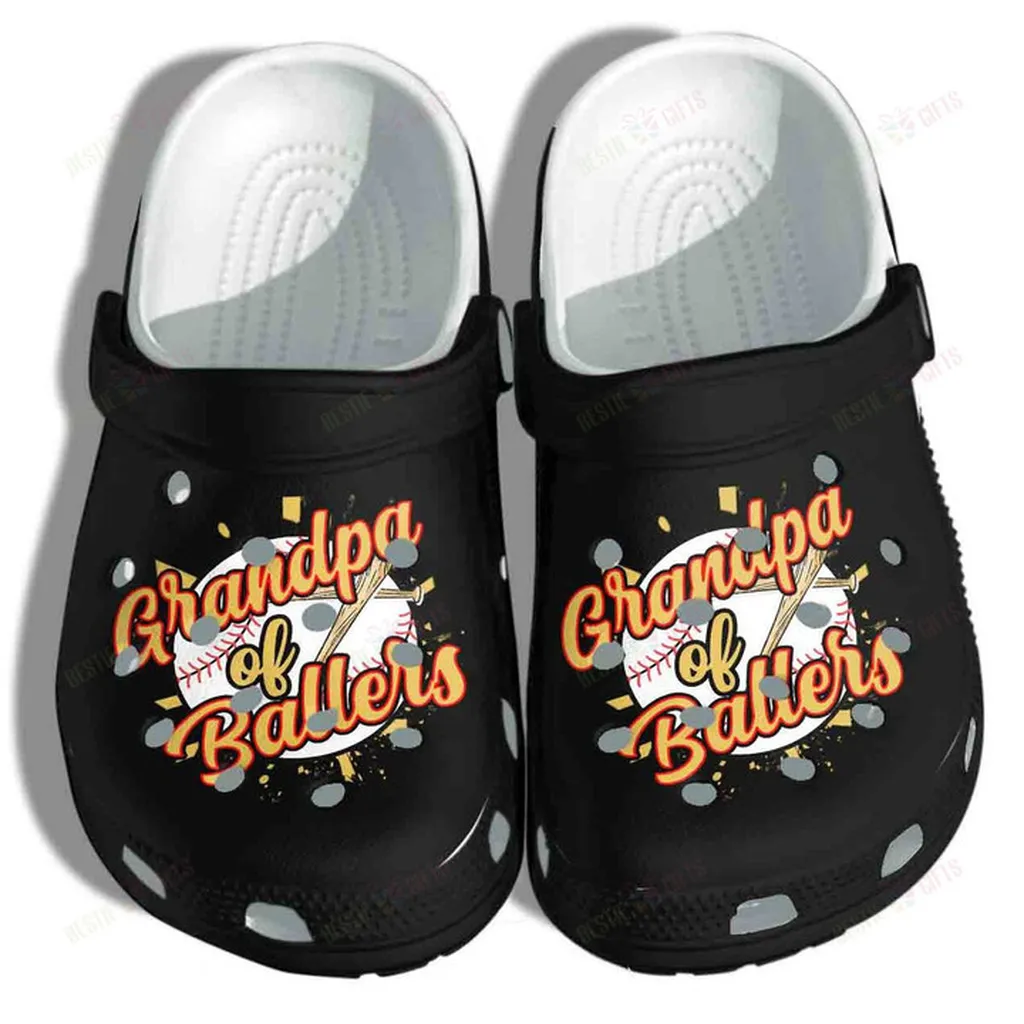 Grandpa Of Ballers Crocs Classic Clogs