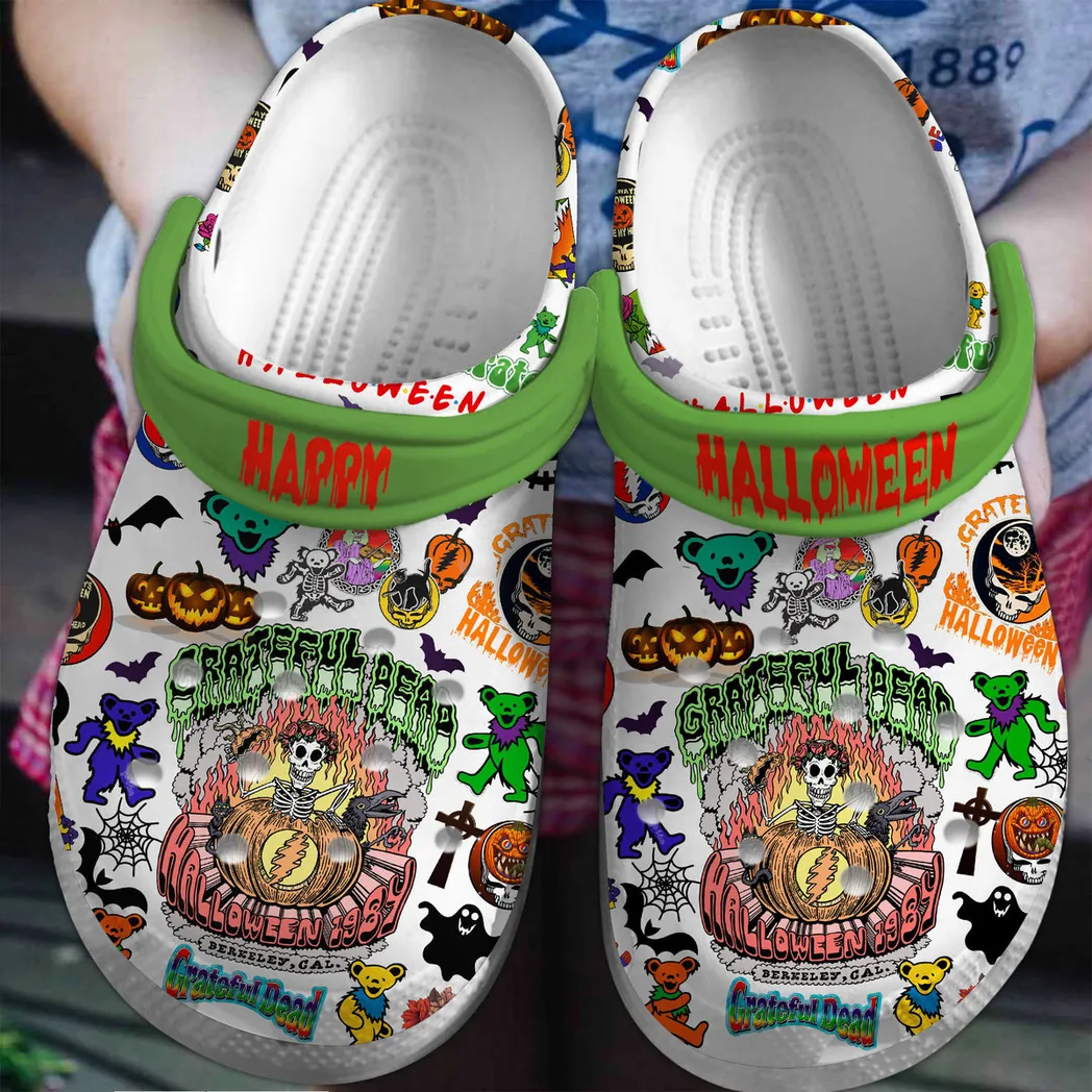 Grateful Dead Music Crocs Clogs