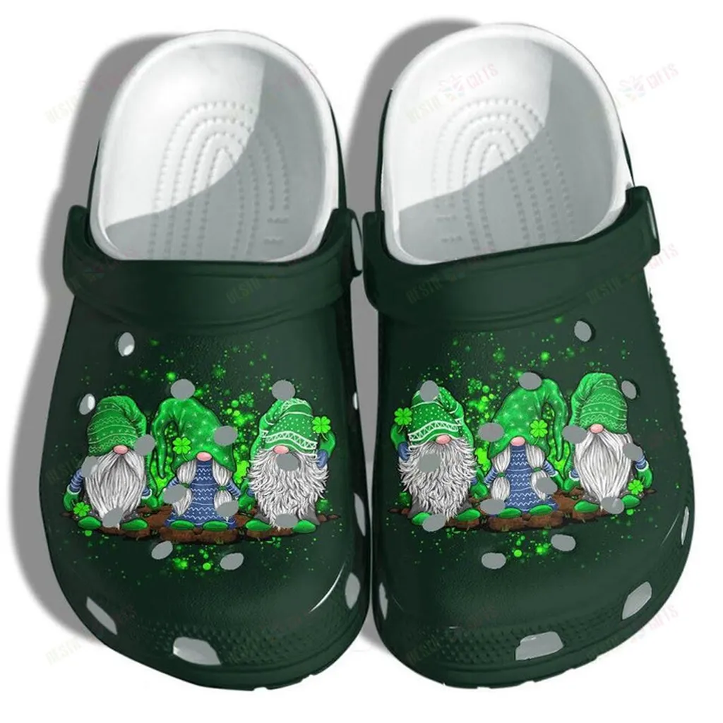 Green Gnomies Crocs Classic Clogs