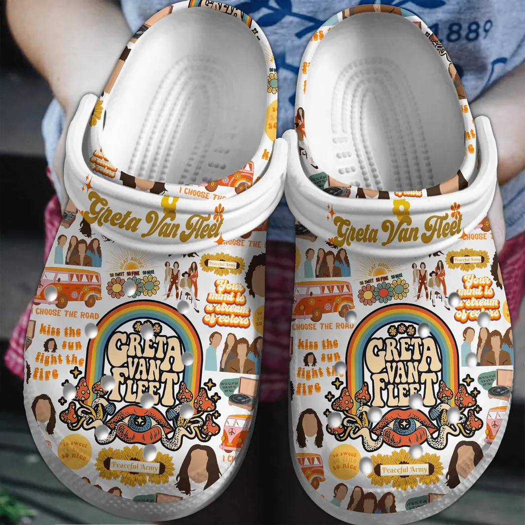 Greta Van Fleet Music Crocs Clogs