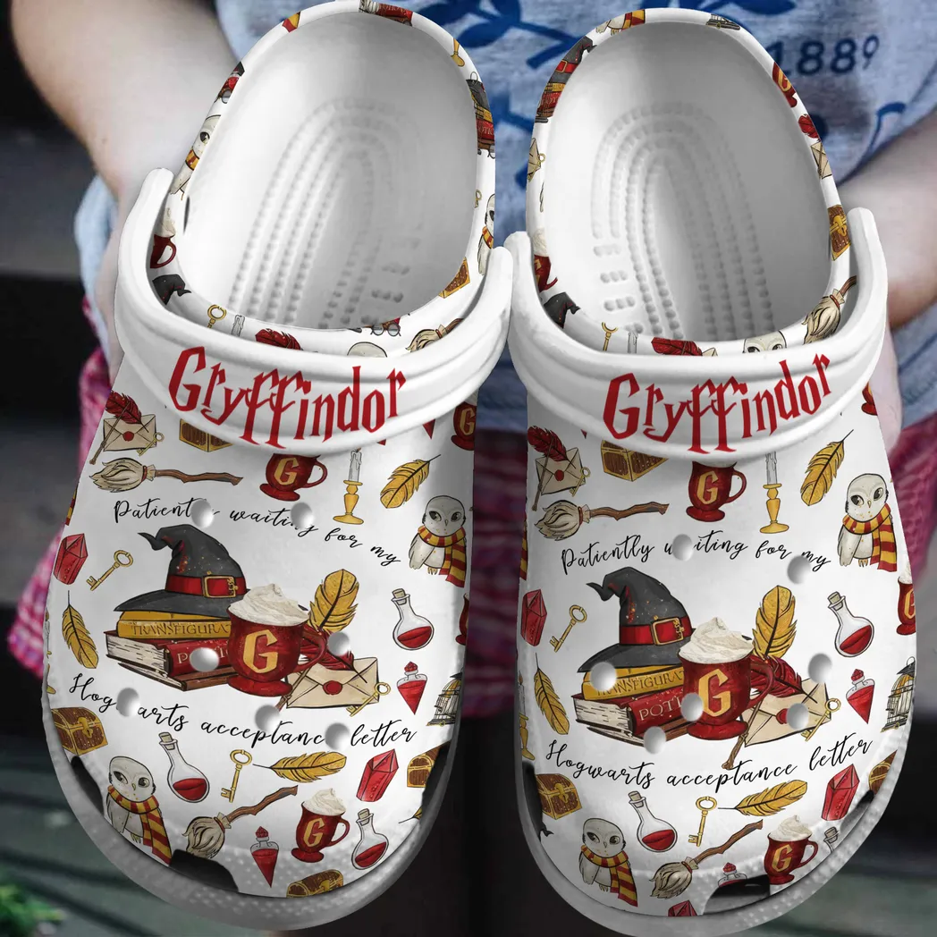 Gryffindor Harry Potter Movie Crocs Clogs