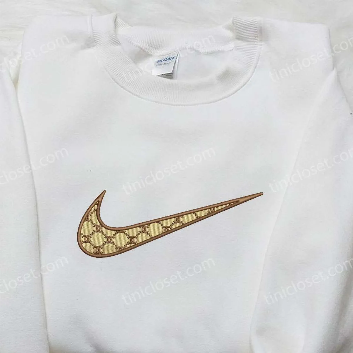 Gucci x Nike Embroidered Sweatshirt, Nike Inspired Embroidered Shirt, Best Birthday Gift Ideas