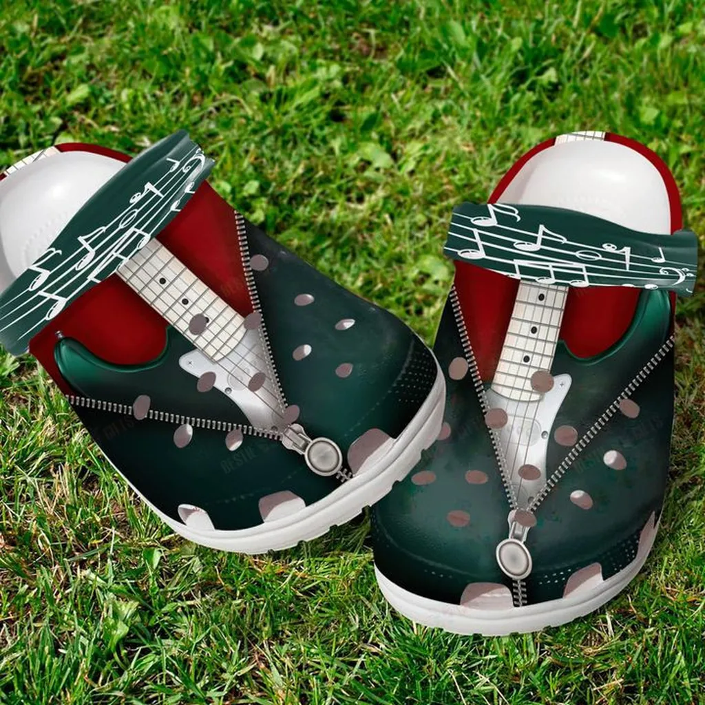 Guitar Collection Crocs, Personalized Crocs Classic Clogs