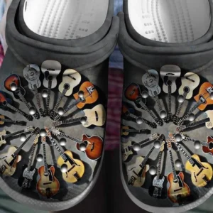 Guitar Lover Crocs Clog