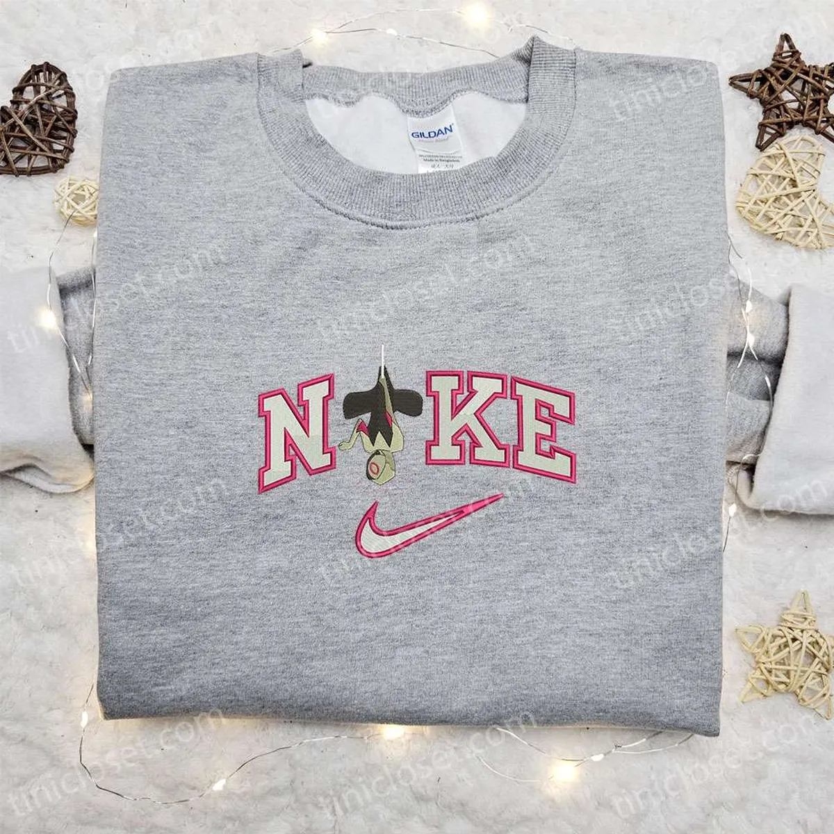 Gwen x Nike Embroidered Sweatshirt, Marvel Super Heros Embroidered Shirt, Best Birthday Gift Ideas