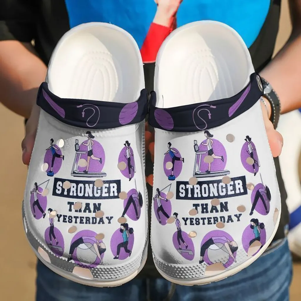 Gymnastics Stronger Crocs Clog