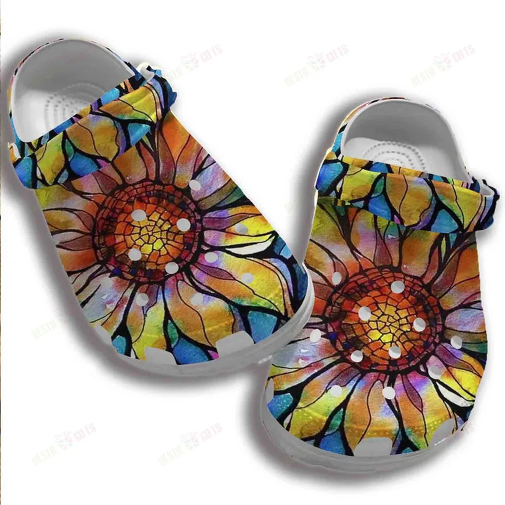 Gypsy Flower Crocs Classic Clogs