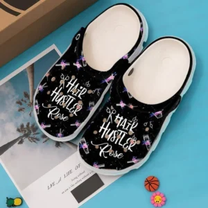 Hairstylist Personalized Hair Hustler Galaxy Crocs Classic Clogs