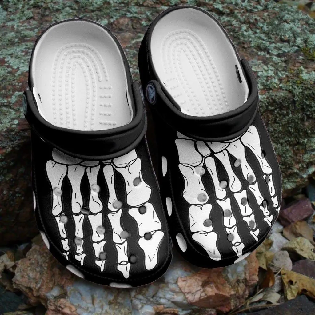 Halloween Black Crocs Classic Clogs