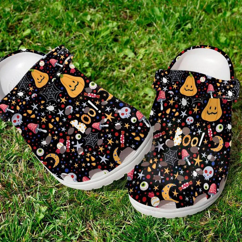 Halloween Crocs, Personalized Crocs Classic Clogs