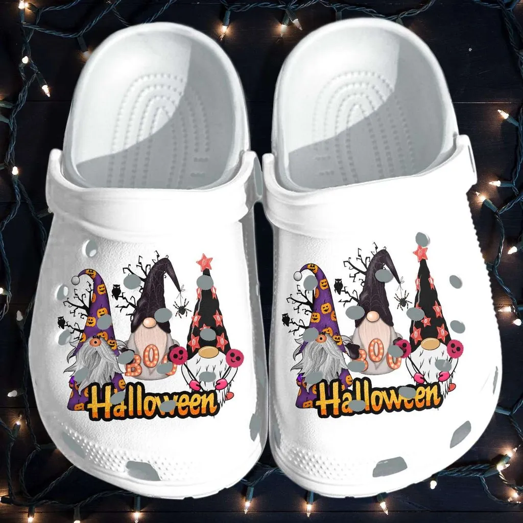 Halloween Gnomies Boo Boo Crocs Crocband Clogs