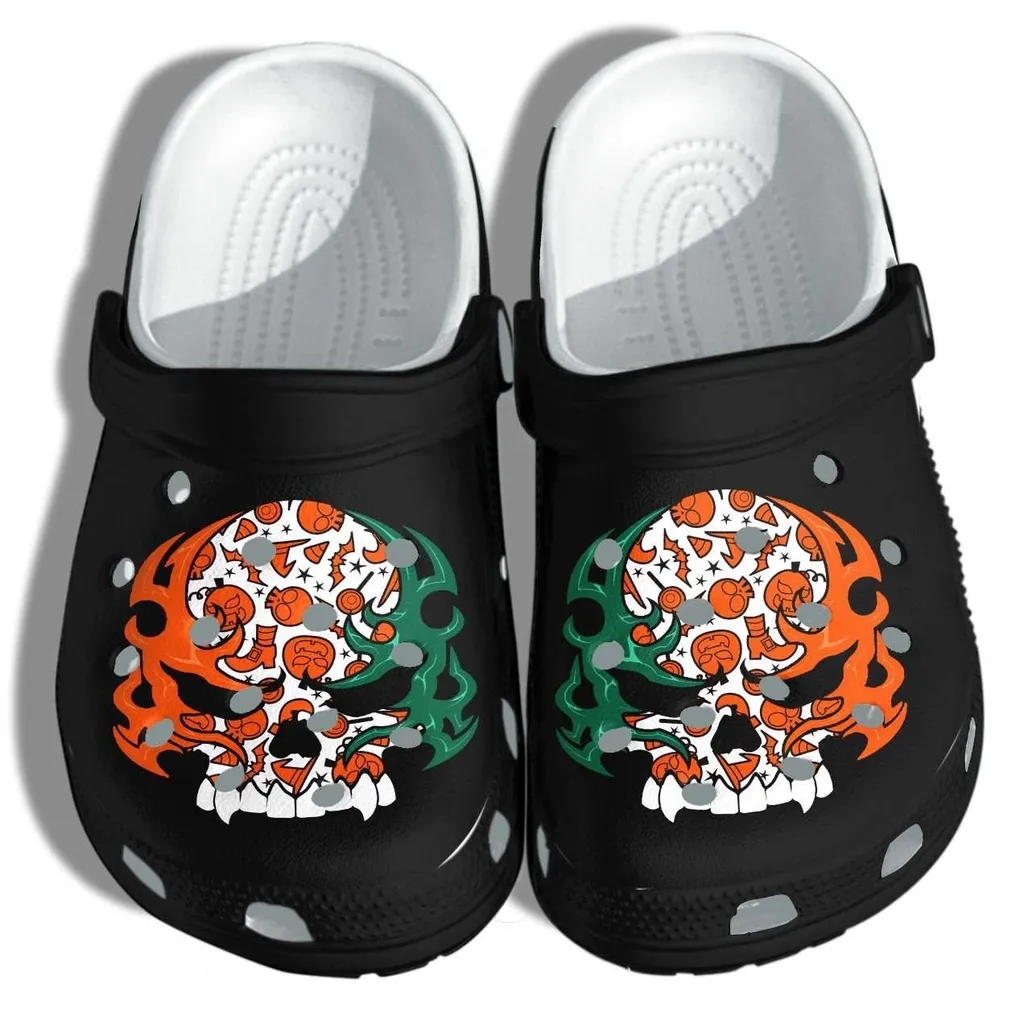 Halloween Irish Crocs Classic Clogs