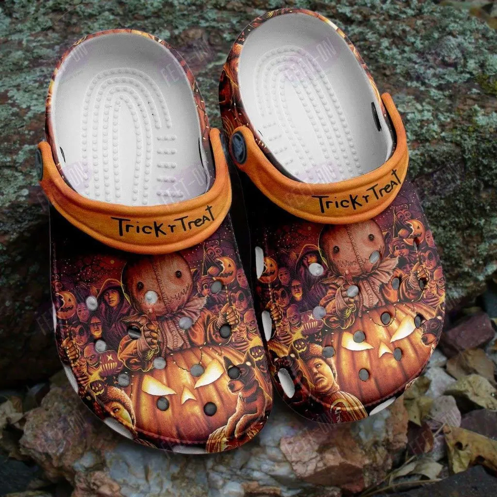 Halloween Trick R Treat Horror Movies Crocs Crocband Clogs