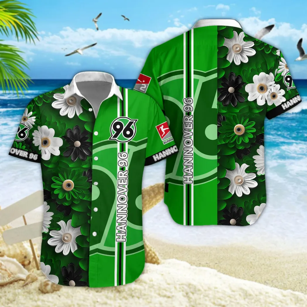 Hannover 96 Hawaiian Shirt Style Classic Oversized Hawaiian